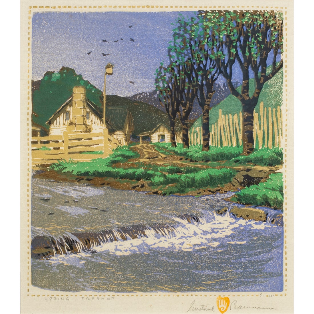 Print, Gustave Baumann (1 of 7)