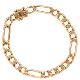 A 14k gold bracelet