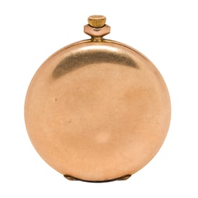 a 14k gold pocket watch casing