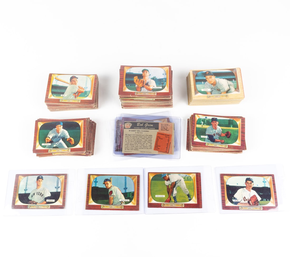 A collectin of 256 Bowman baseball cards (1 of 1)