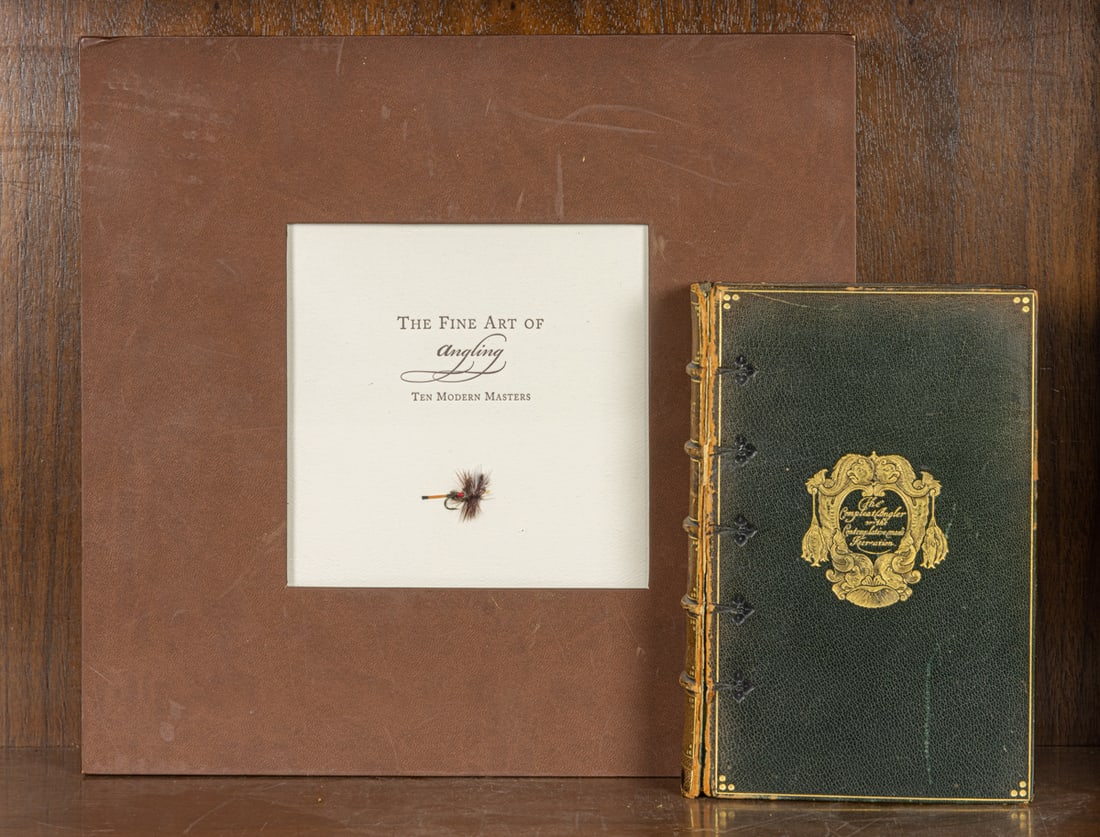 A lot of two fishing books: the Compleat Angler & The Fine Art of Angling (1 of 1)
