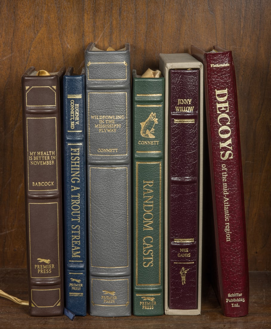 A lot of five finely bound limited edition books on Sport (1 of 1)