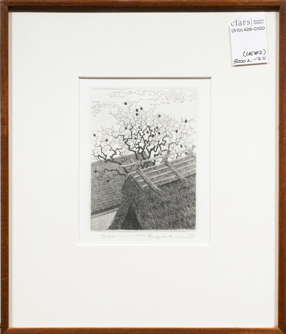 (lot of 2) Tanaka Ryohei (1933 - 2019) - Etchings (1 of 2)
