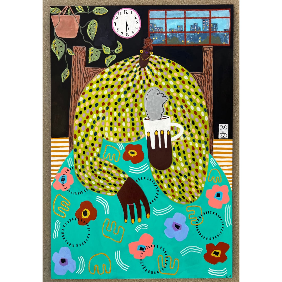 Courtney Simone (African American, b. 1989), "In the Early Morning," 2024 (1 of 1)