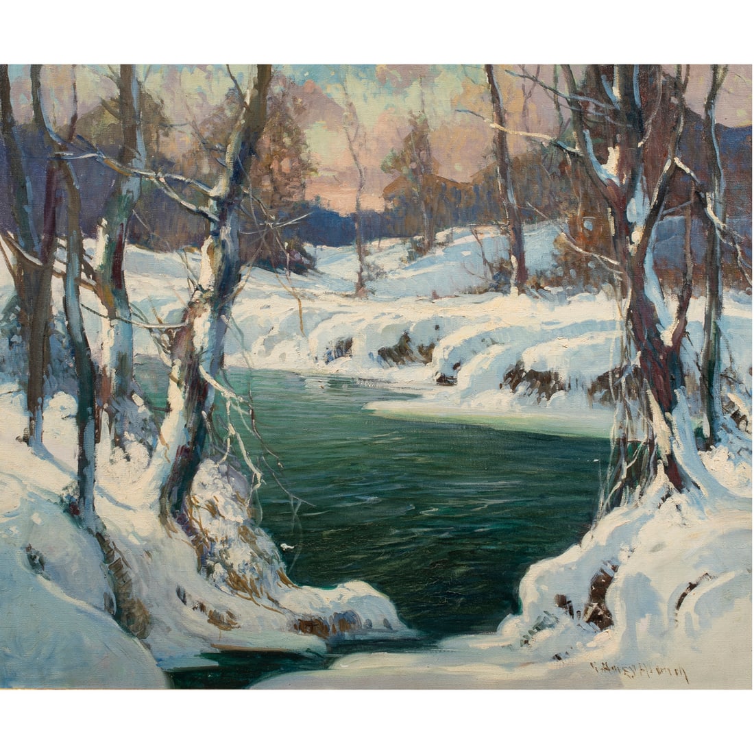 Painting, George Ames Aldrich (1 of 4)