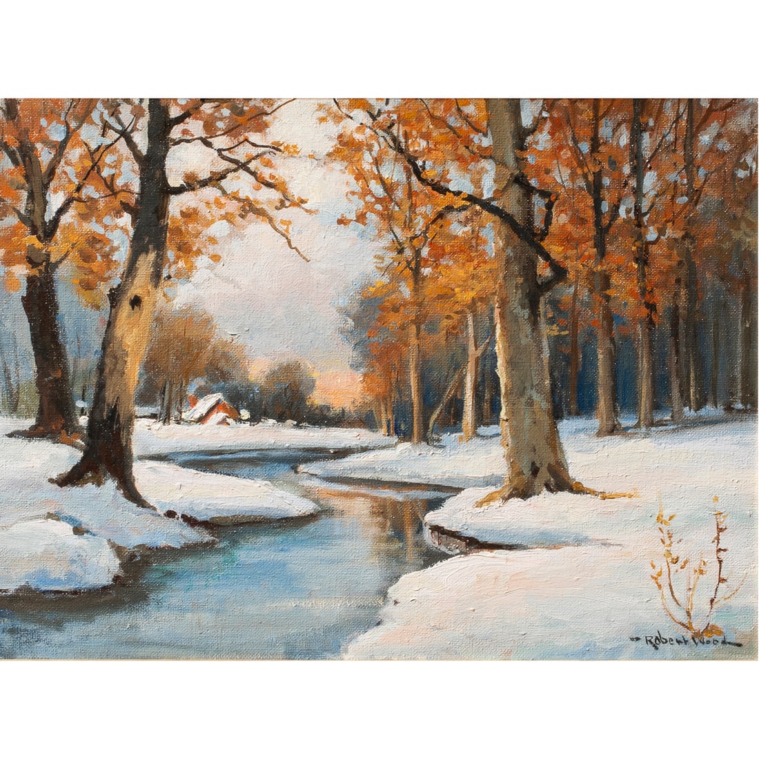 Painting, Robert Wood, Woodstock, New York (1 of 4)