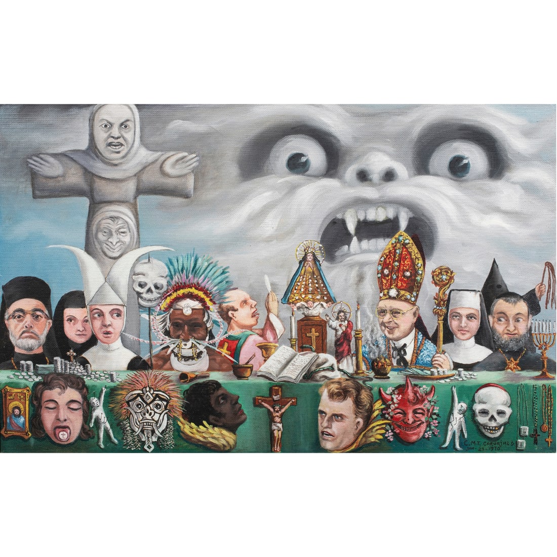 Painting, Carlos M. T. Carvajal (1 of 4)