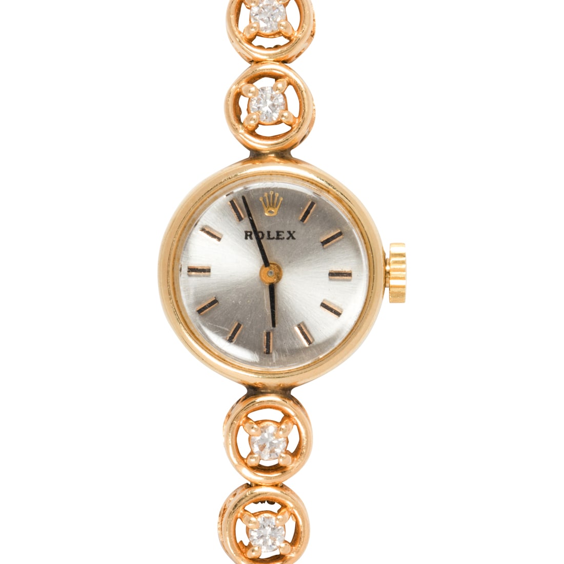 Yellow Ladies Rolex Watch (1 of 2)