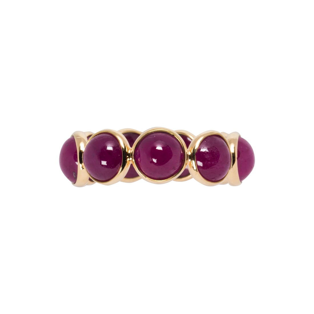 A ruby and 18k gold ring (1 of 2)