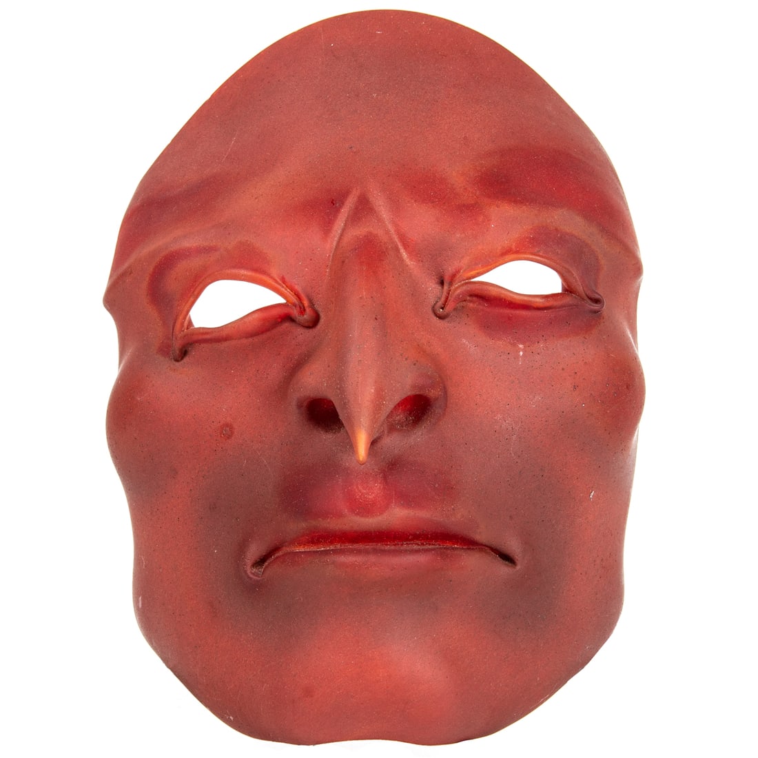 A Martin Janecky (Czech, b. 1980) sculpted glass carnival mask (1 of 5)
