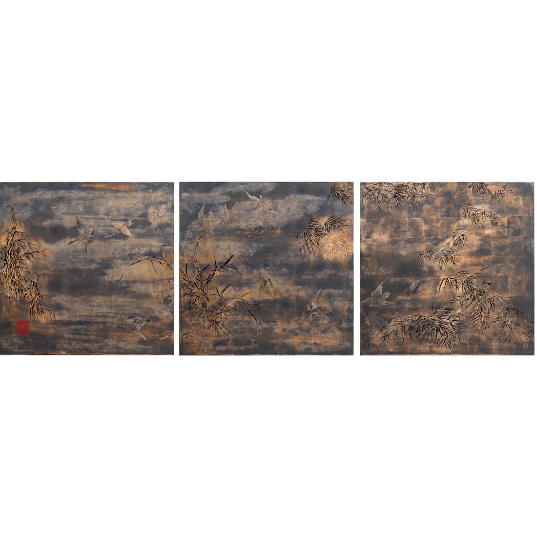 Nguyen Van Minh (1930-2014) - Geese (1 of 8)