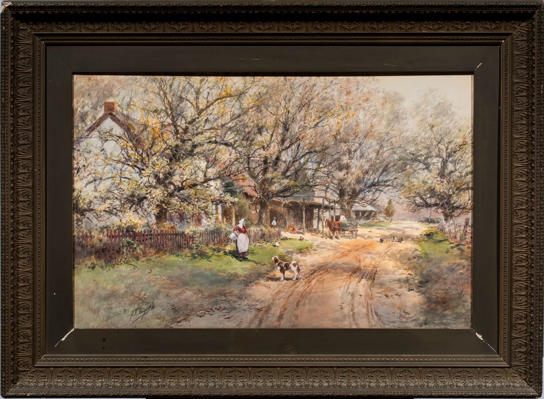 Watercolor, Frank F. English (1 of 1)