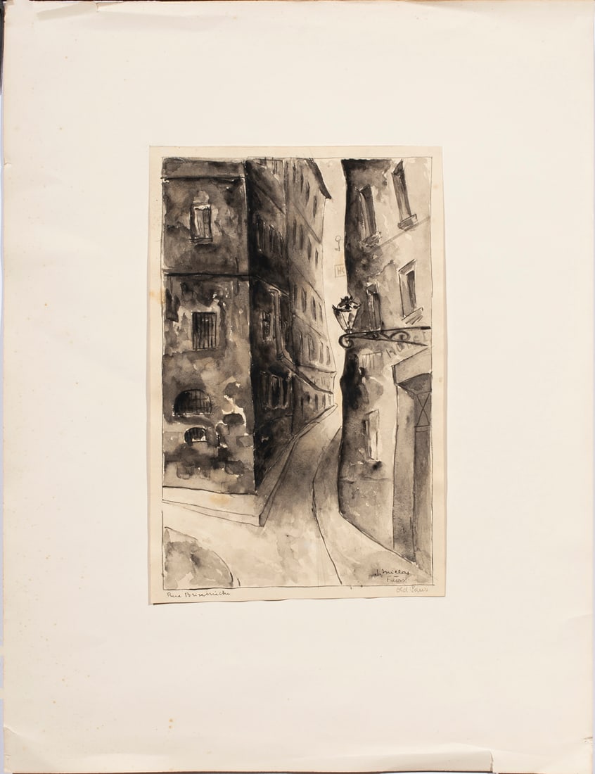 Watercolors and Collages, Jeanne Millas Fuerst (1 of 8)