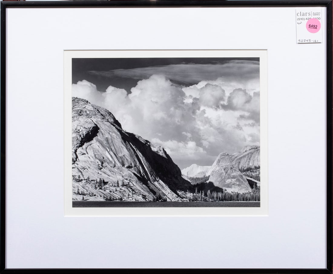 Photograph, Ansel Adams: Ansel Adams (American, 1902-1984), "Lake Tenaya," gelatin silver print, printed and initialed by Alan Ross, overall (with frame): 13.75"h x 16.75"w