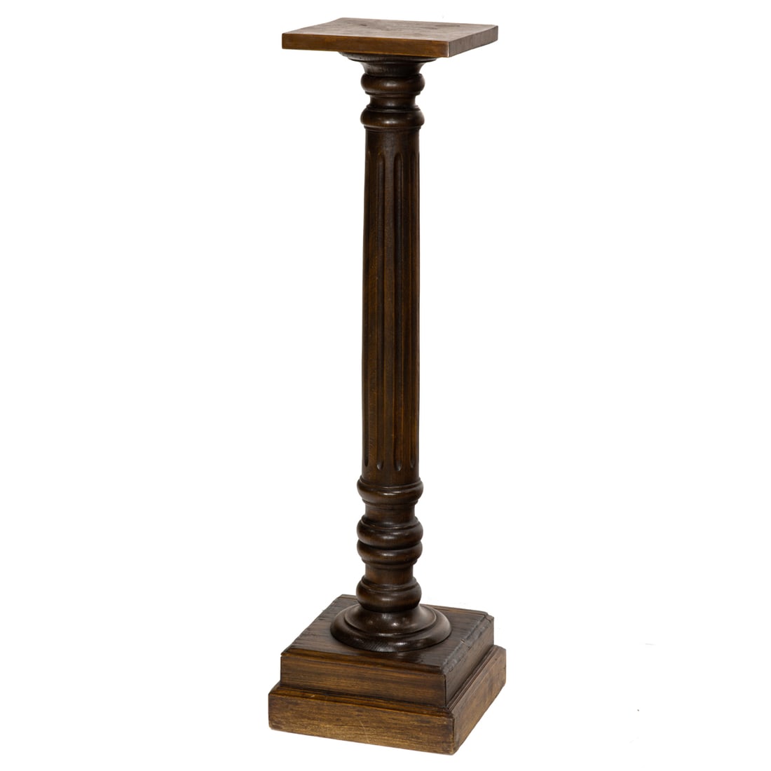 A Classical style mahogany pedestal (1 of 3)