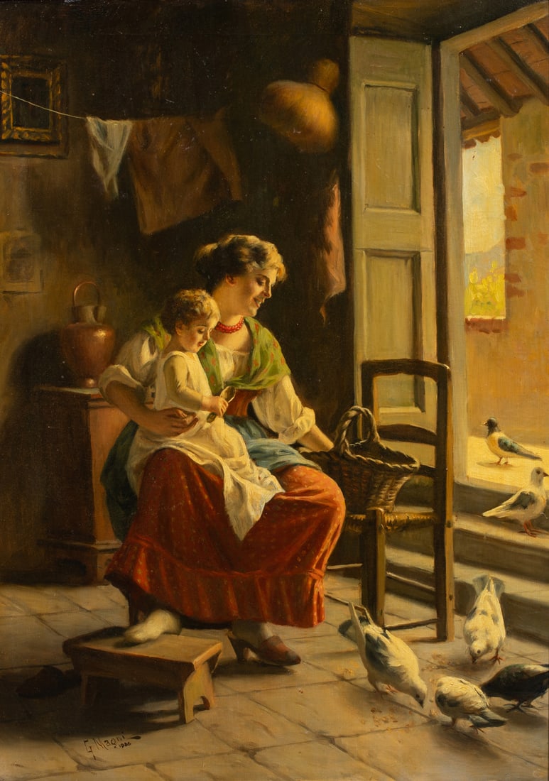 Painting, Giuseppe Magni (1 of 4)