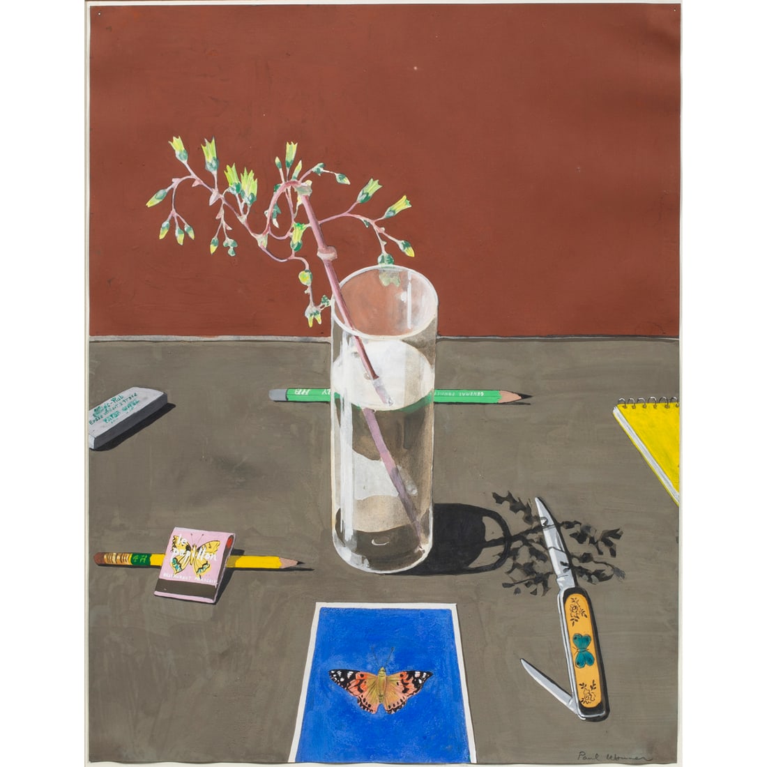 Work on paper, Paul Wonner (1 of 6)