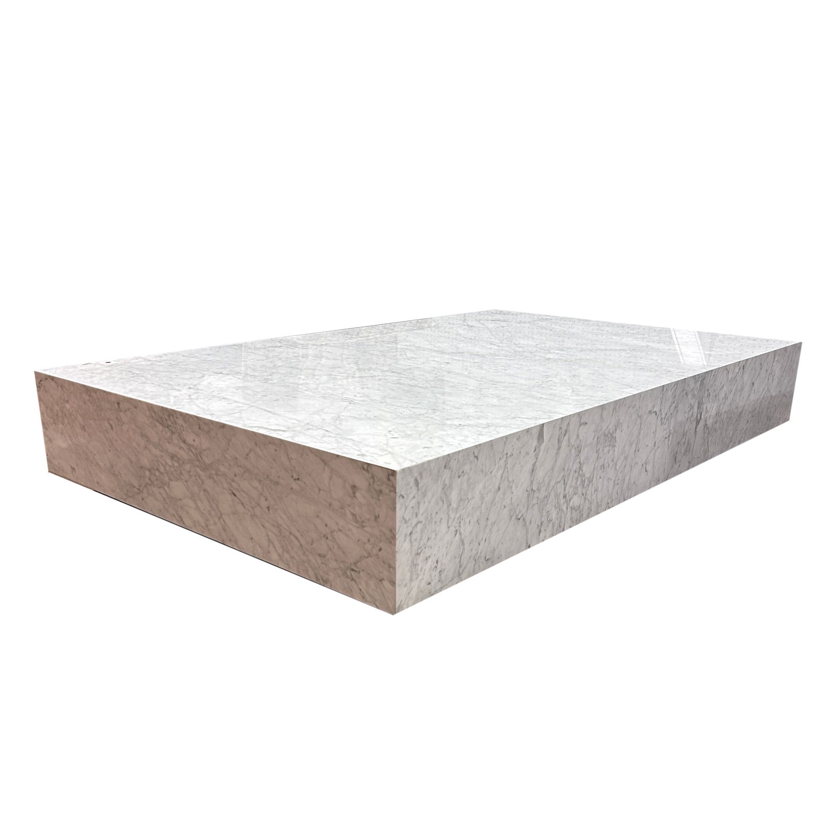 A large Modernist  marble low table (1 of 4)