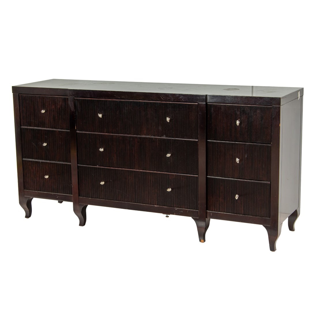A Contemporary Barbara Barry for Baker mahogany dresser (1 of 4)