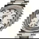 A Patek Philippe stainless steel Nautilus wrist watch