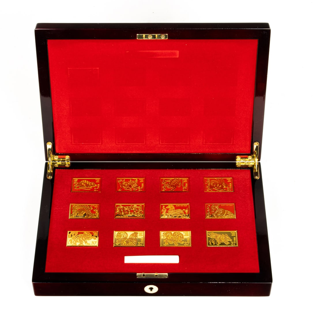 A Chinese New Year character .999 silver set (1 of 1)