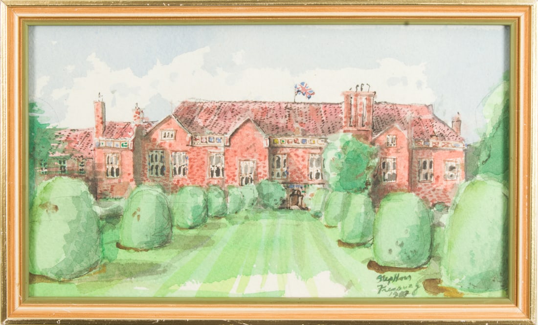 Watercolor, British School (20th century) (1 of 1)