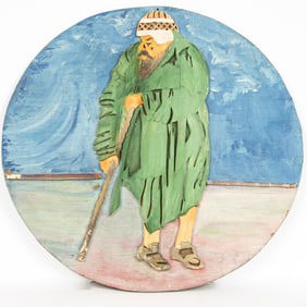 Wood Collage, Asian School (20th century)