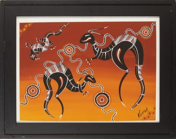 Painting, Australian Aboriginal School (20th century)