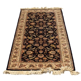A Persian Nain carpet