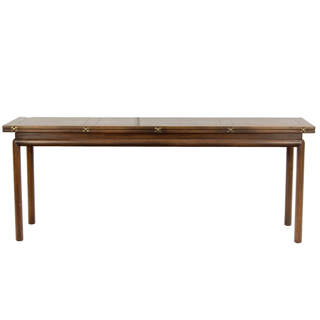 A Contemporary flip top console table (1 of 5)