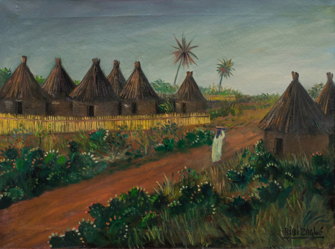 Painting, Bibi Zogbe (1 of 5)