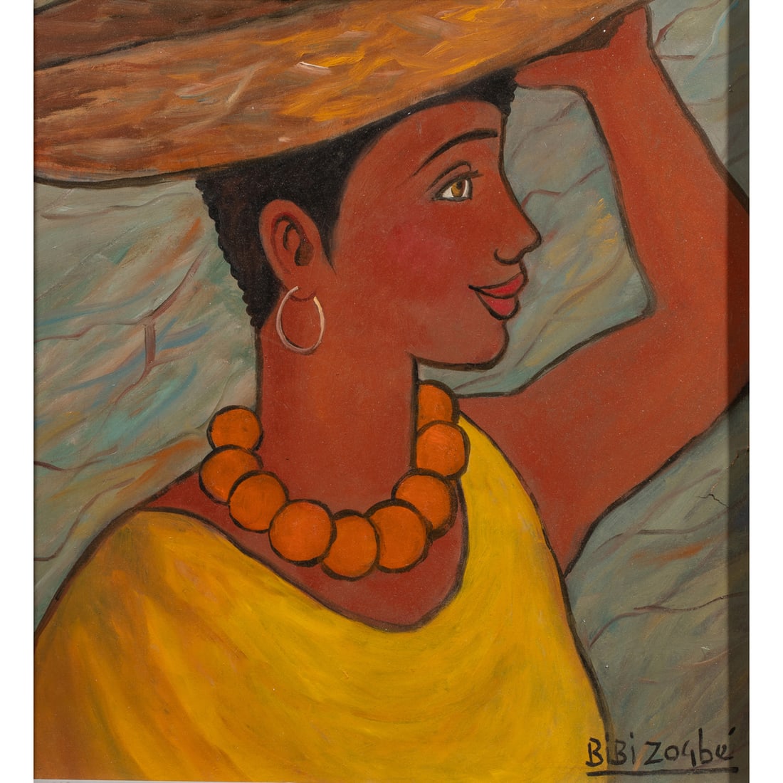 Painting, Bibi Zogbe (1 of 4)