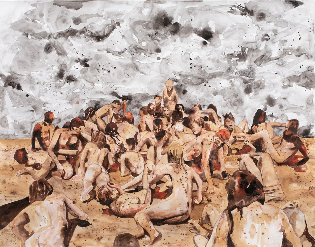 Work on paper, Todd Bouret (1 of 4)