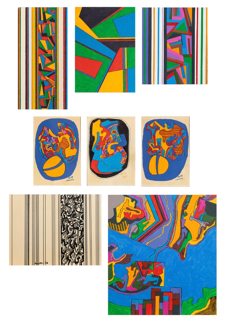 Works on paper, Frank O Hamilton (1 of 16)