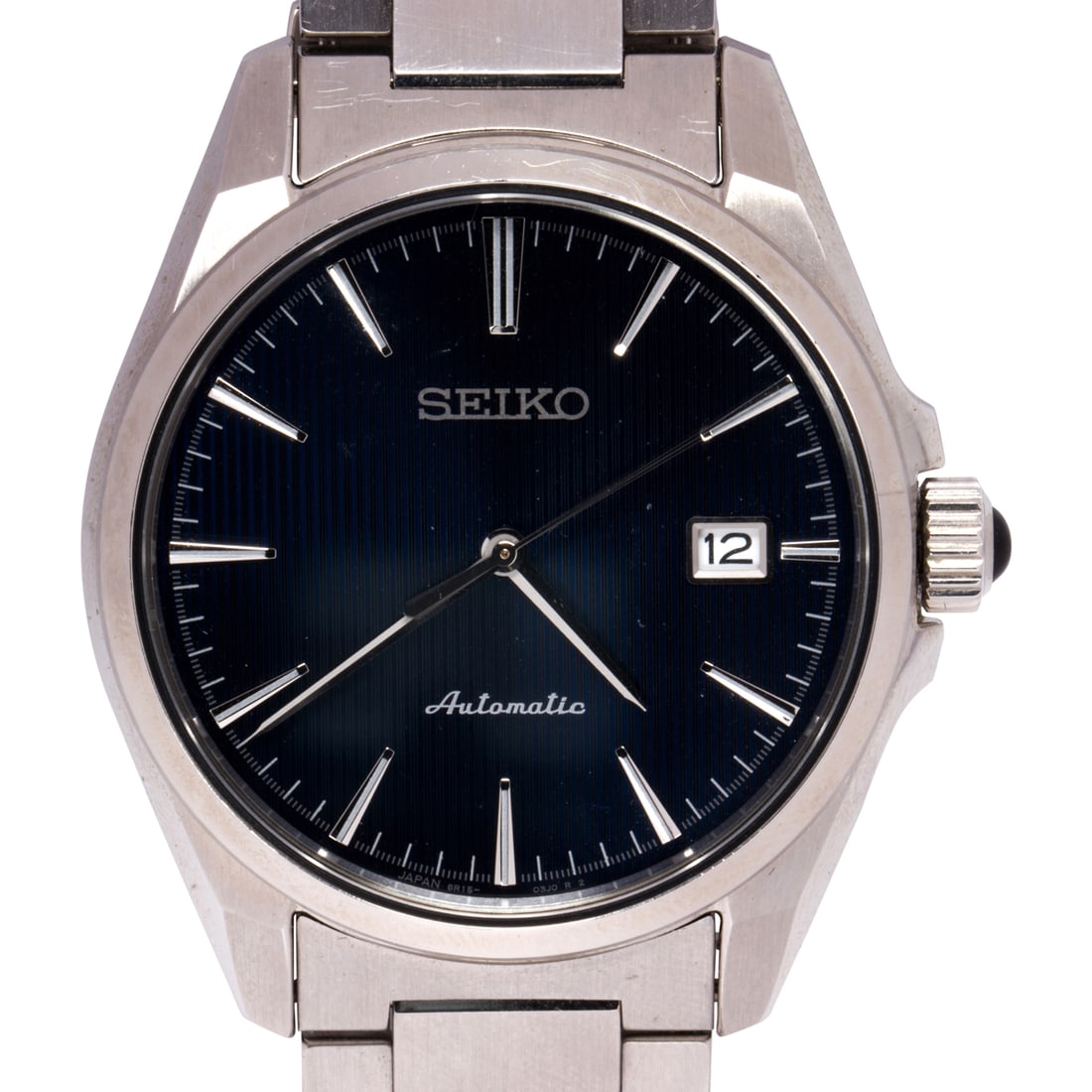 A Seiko stainless steel wristwatch (1 of 2)