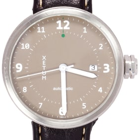 A Xetum stainless steel wristwatch