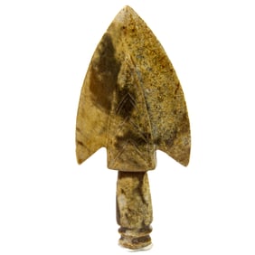 A Chinese hardstone spear head