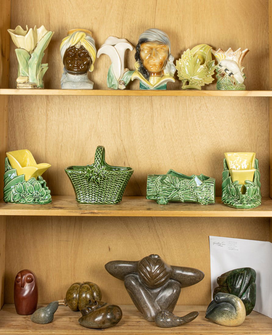 A group of McCoy and other pottery (1 of 1)