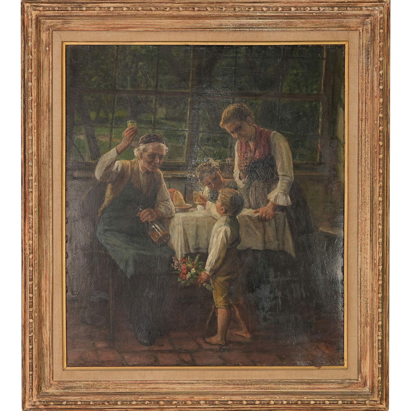 Painting, Gustav Igler (Hungarian, 1812-1938 ), Judaica (1 of 3)