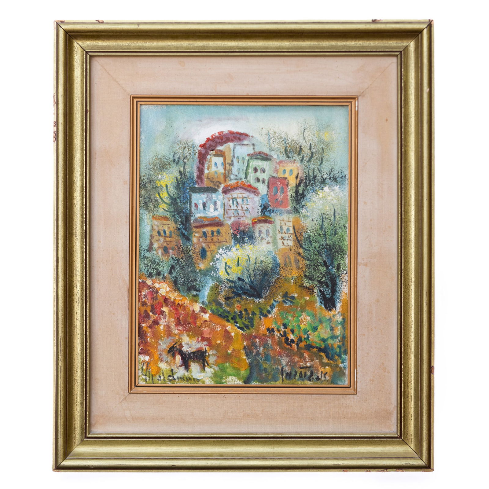 Painting, Albert Goldman (Israeli, 1927-1994) (1 of 4)