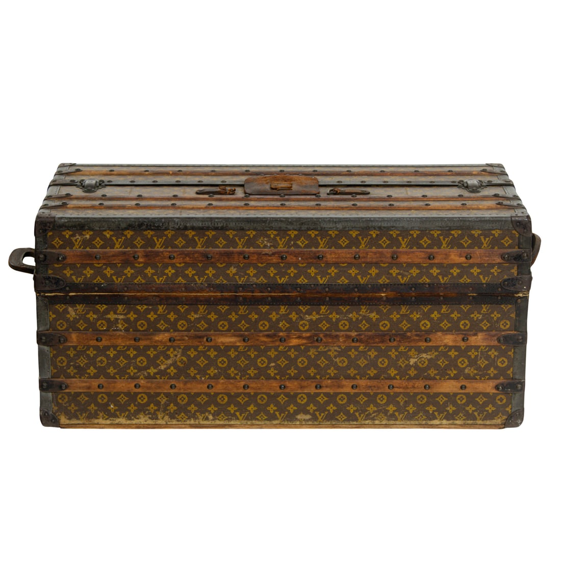 A Louis Vuitton monogram steamer trunk (1 of 7)