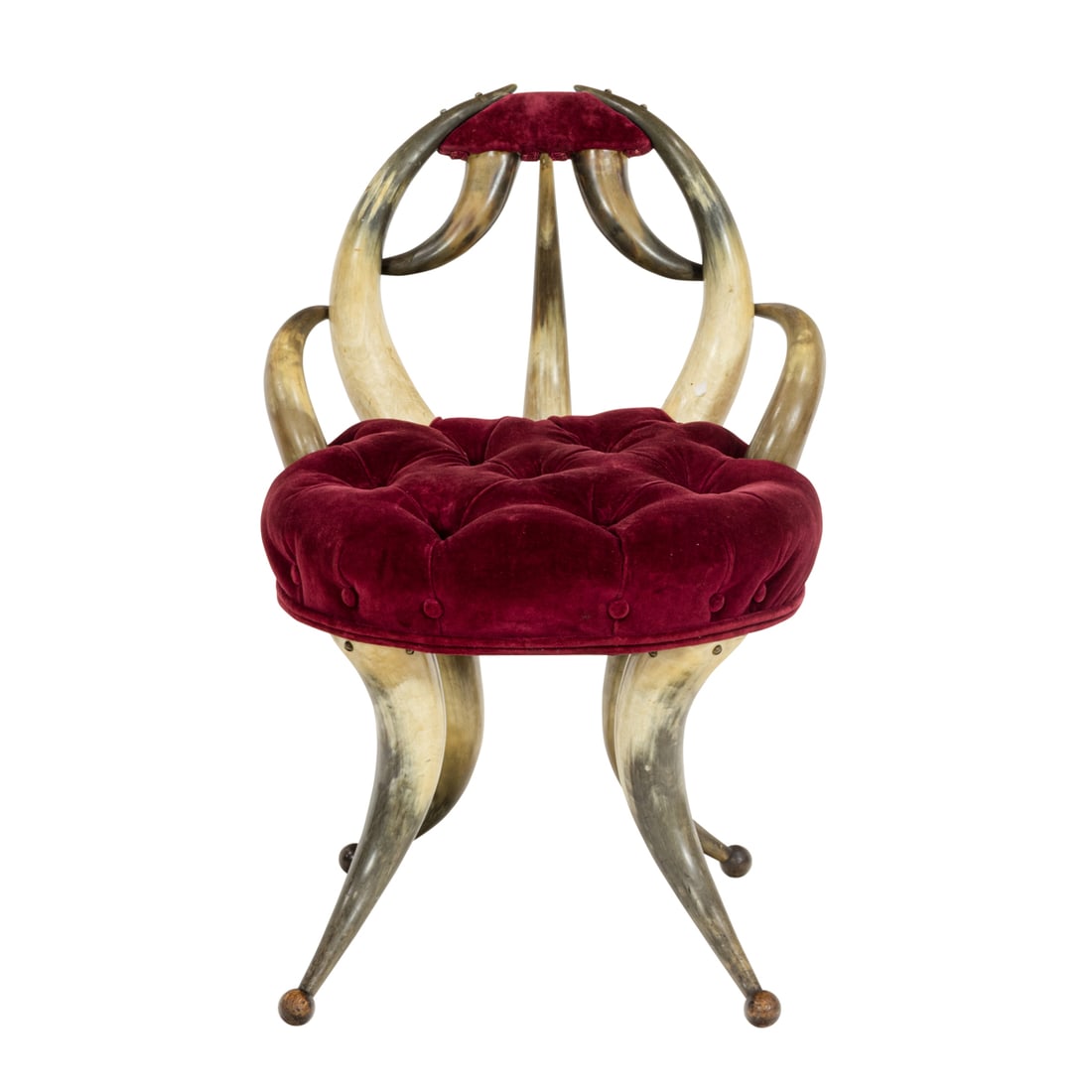 A Victorian childs horn chair (1 of 4)