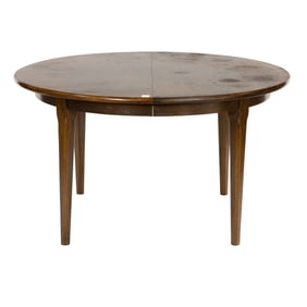 A Georgian style teak dining table