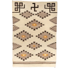 A Navajo Grey Hill rug
