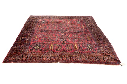 A Persian Sarouk carpet