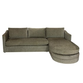 A Modern custom designed sectional sofa