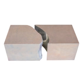 A uniquely designed and privately commissioned group of three cocktail tables by Michael Taylor