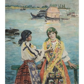 Painting, Istvan Csok