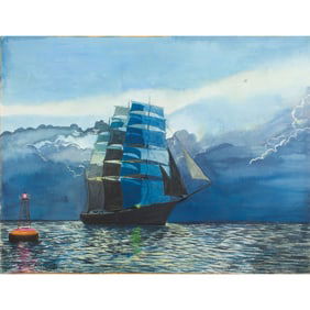 Watercolor, John Charles Allcot