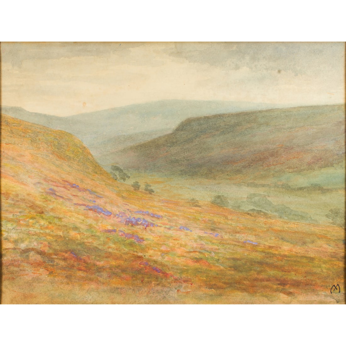 Watercolor, Xavier Martinez (1 of 4)